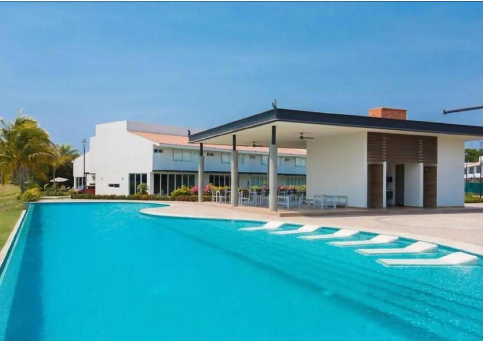 New Beautiful House In El Tigre, Golf Club, Punta Cala Doble Villa Nuevo Vallarta Exterior photo